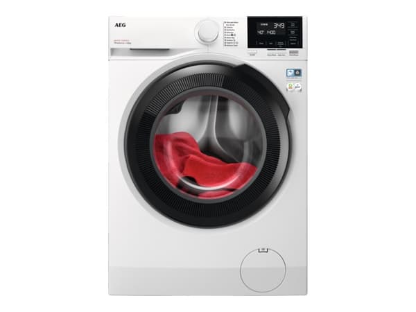 AEG LR624L14P, Edestä täytettävä, 10 kg, B, 76 dB, 1400 RPM, A Valkoinen