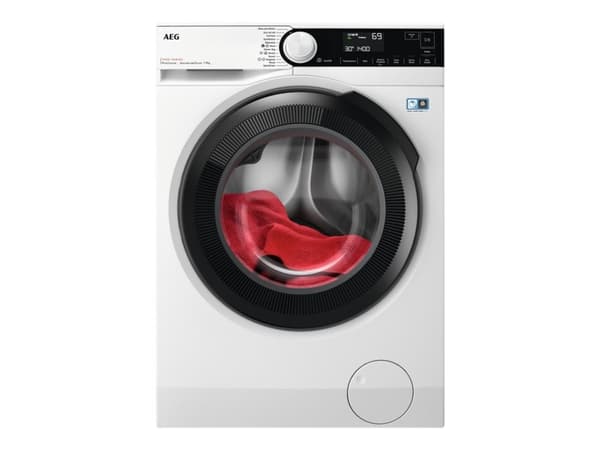 AEG 7000 Series LR734F94U - Vaskemaskin - bredde: 59.7 cm - dybde: 66 cm - høyde: 84.7 cm - frontileggelse - 69 liter - 9 kg - 1400 rpm Hvit