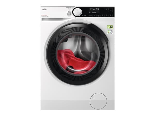 AEG 8000 Series LR834N96L - Vaskemaskin - bredde: 59.7 cm - dybde: 66 cm - høyde: 84.7 cm - frontileggelse - 69 liter - 9 kg - 1600 rpm Vit