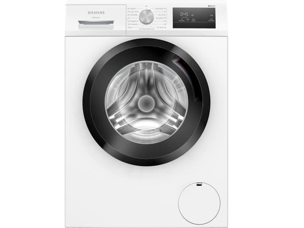 Siemens iQ300 iSensoric WM14N0K5 - Vaskemaskin - høyde: 85 cm - frontileggelse - 55 liter - 7 kg - 1400 rpm - hvit