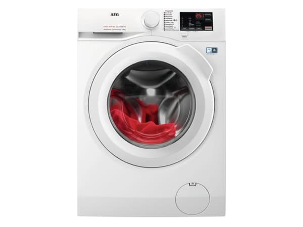 AEG LAVAMAT 6000 Series L6FBF51488 - Vaskemaskin - høyde: 85 cm - frontileggelse - 8 kg - 1400 rpm - hvit