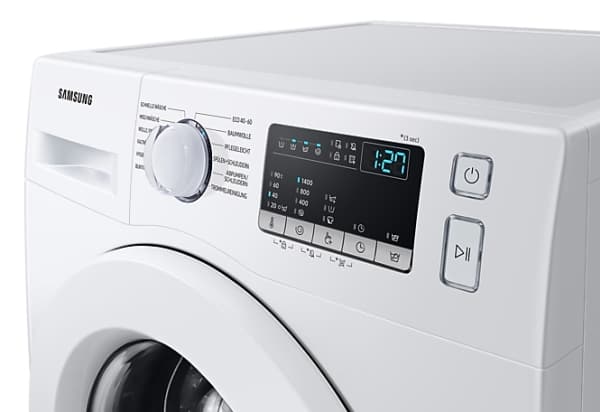 Samsung WW90T4048EE, Edestä täytettävä, 9 kg, B, 72 dB, 1400 RPM, A