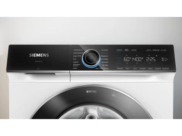Siemens iQ700 WG44B2A40 - Vaskemaskin - Wi-Fi - Nisje - bredde: 60 cm - høyde: 85 cm - frontileggelse - 65 liter - 9 kg - 1400 rpm - white with chrom