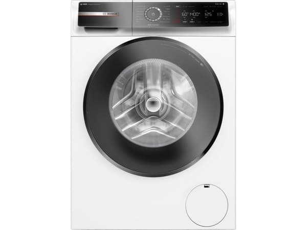 Bosch Series 8 -pesukone, jossa on Home Connectilla