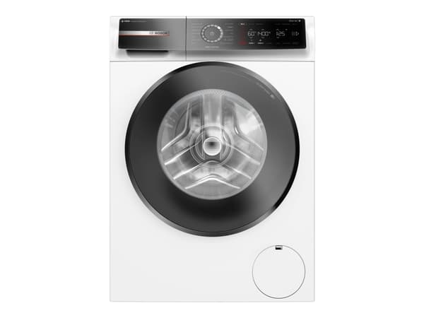Bosch Series 8 -pesukone, jossa on Home Connectilla