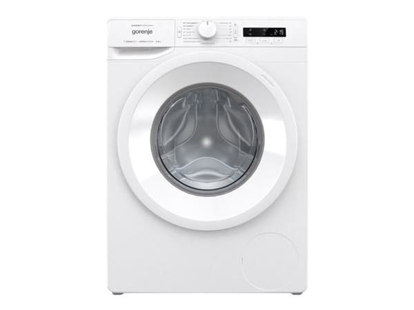 Gorenje Primary WNPI84APS - Tvättmaskin - bredd: 60 cm - djup: 54.5 cm - höjd: 85 cm - frontmatad - 54 liter - 8 kg - 1400 rpm - vit Vit