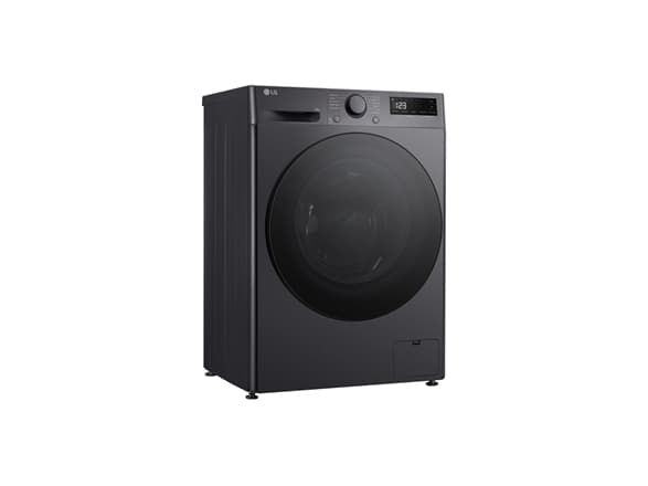 LG Serie R5 F2WR508S2M - Vaskemaskin - bredde: 60 cm - dybde: 53.5 cm - høyde: 85 cm - frontileggelse - 8 kg - 1200 rpm - middle black