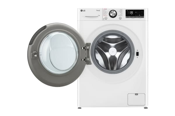 LG Serie R7 F4WR711S2W - Vaskemaskin - Wi-Fi - bredde: 60 cm - dybde: 62 cm - høyde: 85 cm - frontileggelse - 11 kg - 1400 rpm - hvit