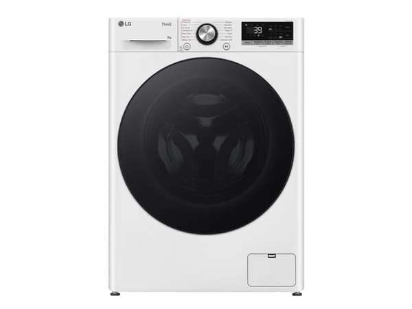 LG Serie R7 F2WR709S2W - Vaskemaskin - Wi-Fi - bredde: 60 cm - dybde: 53.5 cm - høyde: 85 cm - frontileggelse - 9 kg - 1200 rpm - hvit