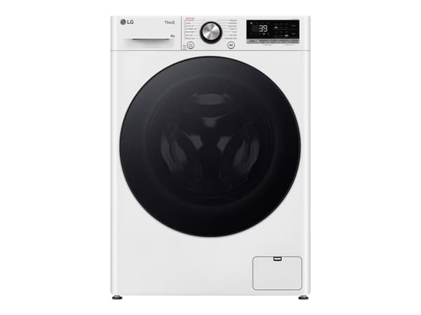 LG Serie R7 F2WR709S2W - Vaskemaskin - Wi-Fi - bredde: 60 cm - dybde: 53.5 cm - høyde: 85 cm - frontileggelse - 9 kg - 1200 rpm - hvit