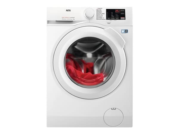 AEG LAVAMAT 6000 Series L6FBF51488 - Pesukone - korkeus: 85 cm - etukuormaus - 8 kg - 1400 rpm - valkoinen