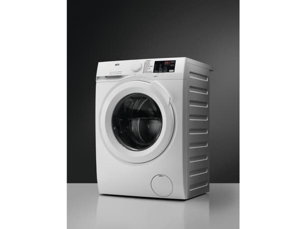 AEG LAVAMAT 6000 Series L6FBA51480 - Vaskemaskin - høyde: 85 cm - frontileggelse - 8 kg - 1400 rpm - hvit