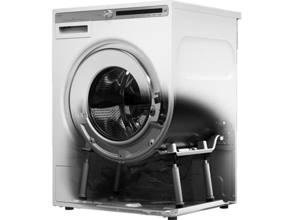 ASKO Classic W2084C.W/3 - Tvättmaskin - bredd: 59.5 cm - djup: 58.5 cm - höjd: 85 cm - frontmatad - 60 liter - 8 kg - 1400 rpm - vit