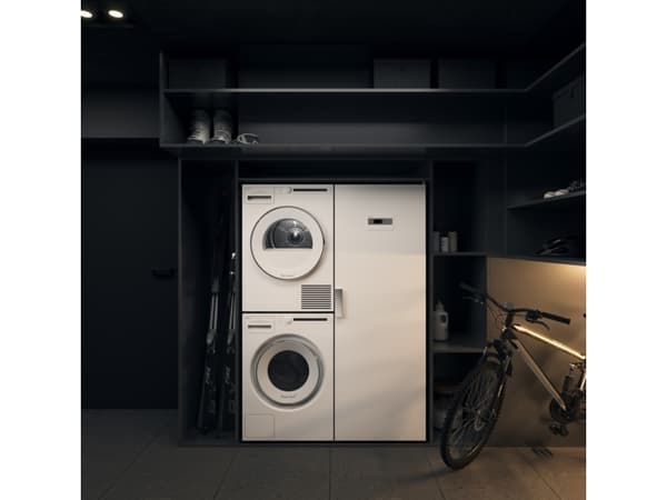ASKO Classic W2084C.W/3 - Tvättmaskin - bredd: 59.5 cm - djup: 58.5 cm - höjd: 85 cm - frontmatad - 60 liter - 8 kg - 1400 rpm - vit
