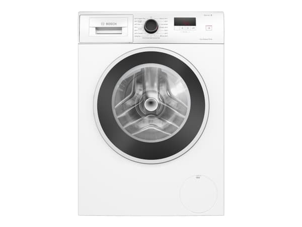 Bosch Serie | 2 WGE02200SN - Vaskemaskin - Nisje - bredde: 60 cm - høyde: 85 cm - frontileggelse - 65 liter - 7 kg - 1400 rpm - hvit