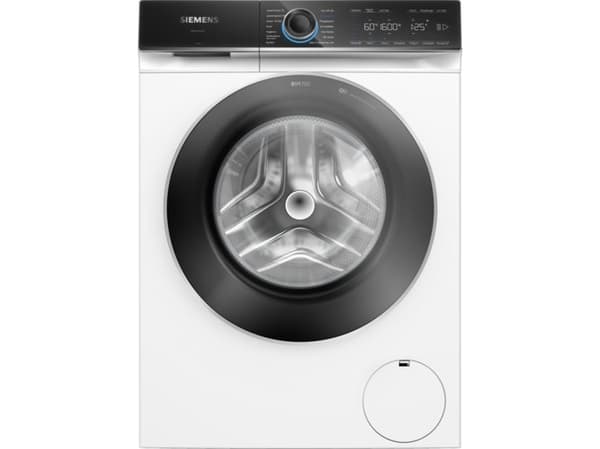 Siemens iQ700 WG56B2A40 - Tvättmaskin - Wi-Fi - Fördjupning - bredd: 60 cm - höjd: 85 cm - frontmatad - 70 liter - 10 kg - 1600 rpm - white with chro