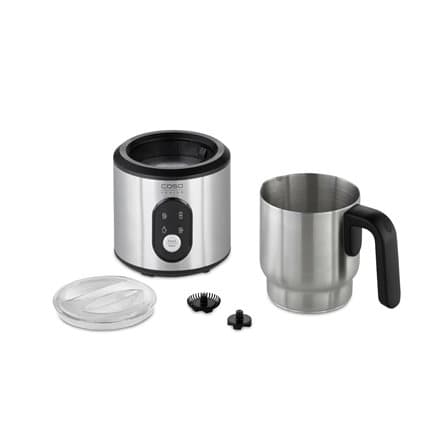 Caso Crema & Choco Milk frother, LED Display, 360° base station, Inox | Caso | Crema & Choco Milk frother | 01666 | 0,35 L | 500 W | Black