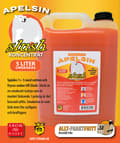 Miniatyrbild 4 av 5: SLUSH Apelsin koncentrat 5L, spädes 1+5