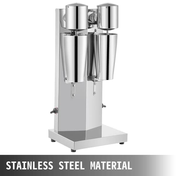Milkshake Maker 800ML - 18K OMDR, 2 hastighedsindstillinger, 360° mixhoveder - Enkel & Sikker