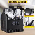 Miniatyrbild 5 av 8: 380W kommersiell slushmaskin med 2x2,5 L tank, bekväm manöverpanel, snabb kylning, användarvänlig design, bred applikation