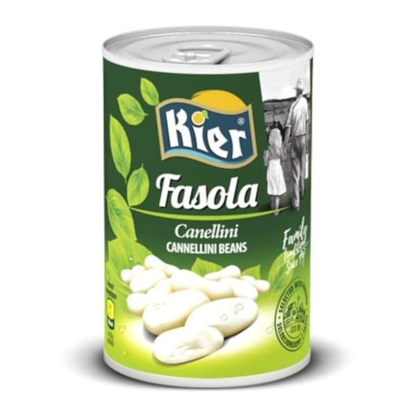 Hvide Cannellini bønner 400g/240g
