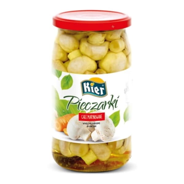 Hele marinerede svampe 900 ml (850 g/500 g)