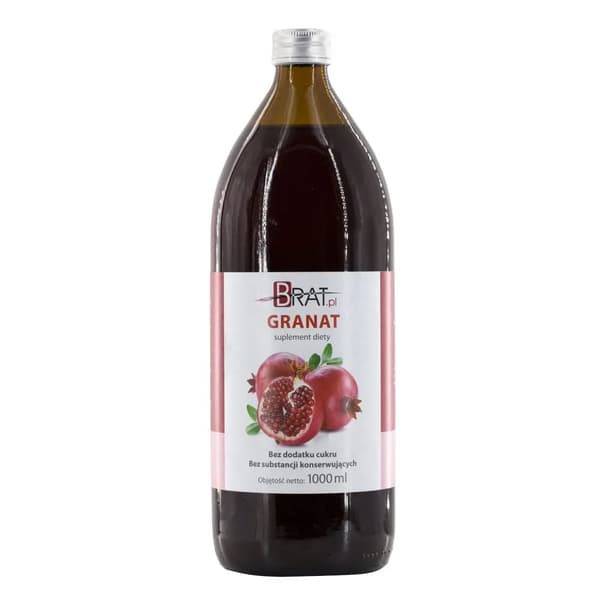 Granatäpplejuice 1000ml - Brat.pl