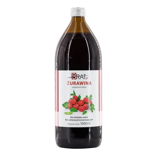 Tranbärsjuice 1000ml - Brat.pl