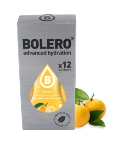 Bolero Box Yuzu med stevia 3g drikkeboks Drik 12x3g Yuzu