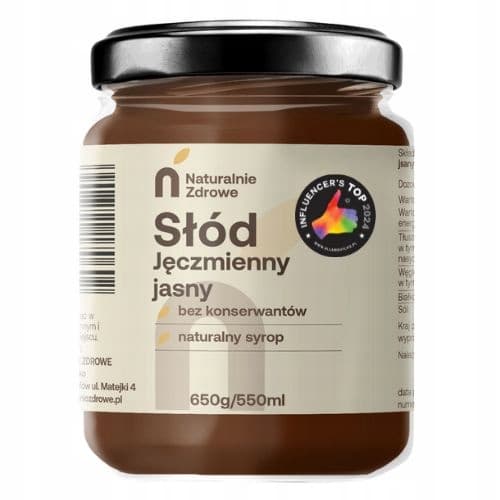 Byg Malt Sirup Naturlig Sund 550 ml Malt 650g/550ml