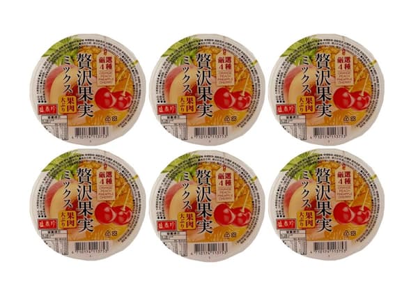 Fruktgelé Assorted Smak 240gx6st/Förp Sheng XIan Zhen Taiwan