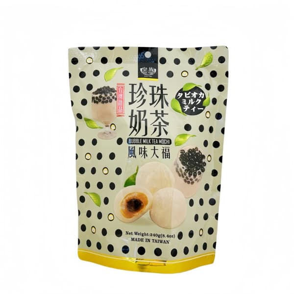Mochi Med Bubble Milk Tea Flavor 240g Royal Famliy Taiwan
