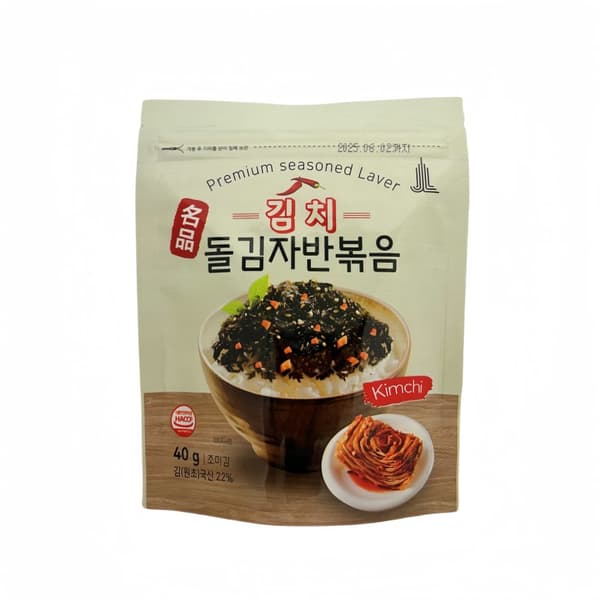 Krispigt Sjögräs Kimchi Smak 40g YongBan Korea