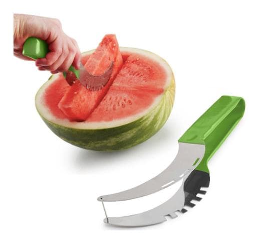 Melonileikkuri, vesimelonin viipalointikone - ruostumaton teräs