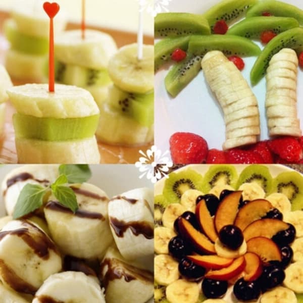 Banan-skärare - Skiva bananer
