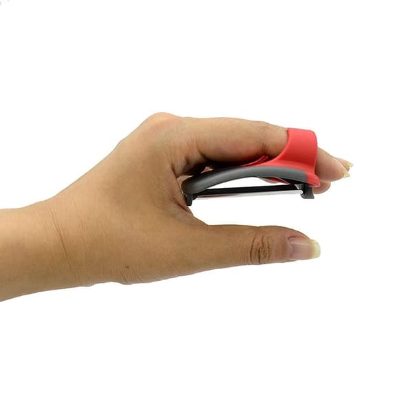Kartoffelskræller på fingerspidsen - Simpel Rød 3-Pack