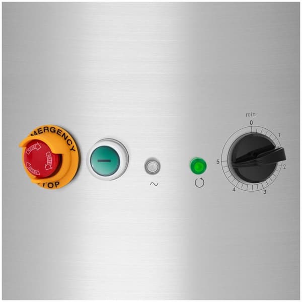 Royal Catering Elektrisk potatisskalare - 10 kg - Timer - Upp till 200 kg/h