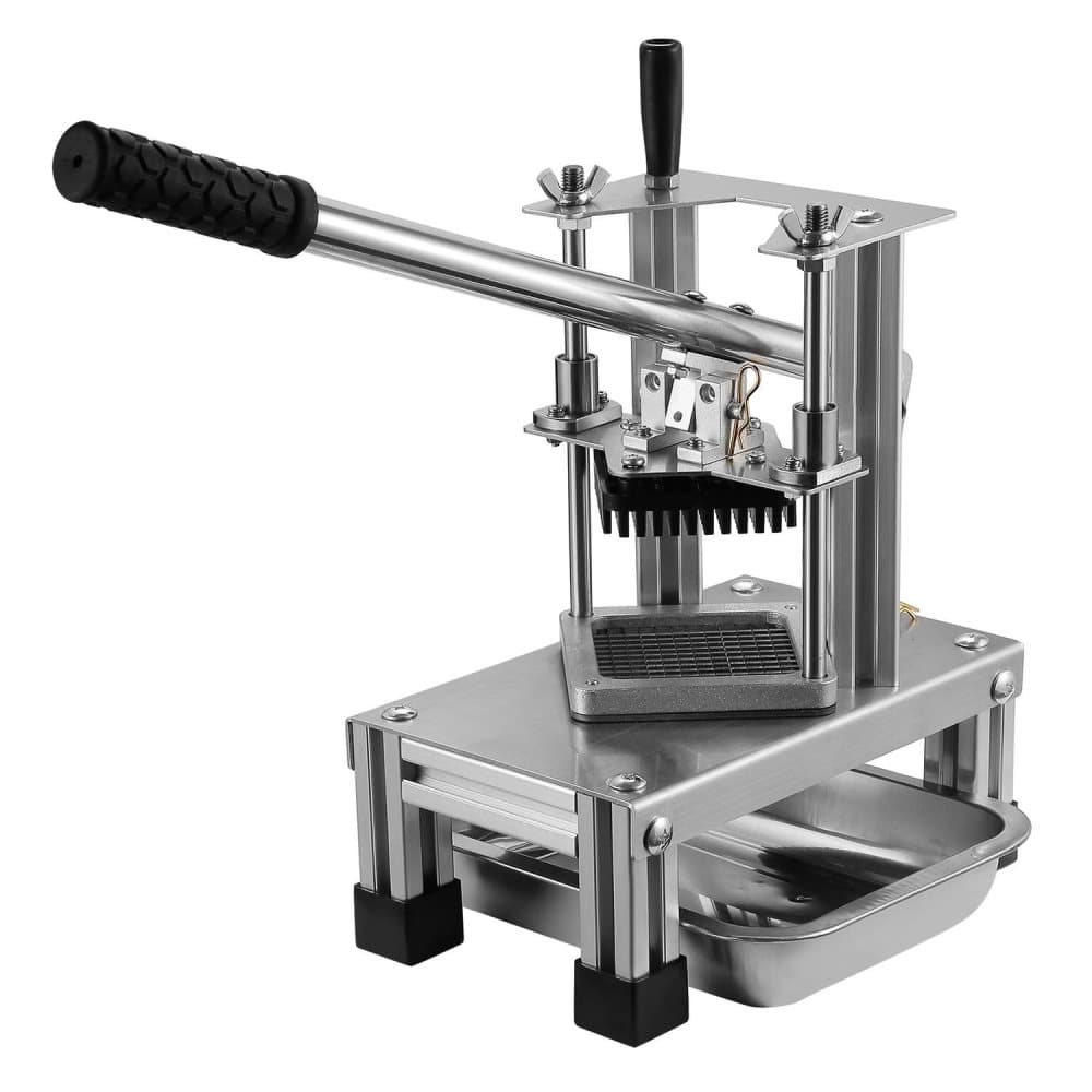 Frietsnijder set - Frietsnijder - patatsnijder - rostfritt stål - 3 ark - 9 kg