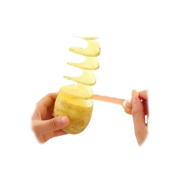 Spiralskärare för frukt och grönsaker * Mått: 11 x 4 cm * Material: ABS-harts Funktioner: grönsaksskärning