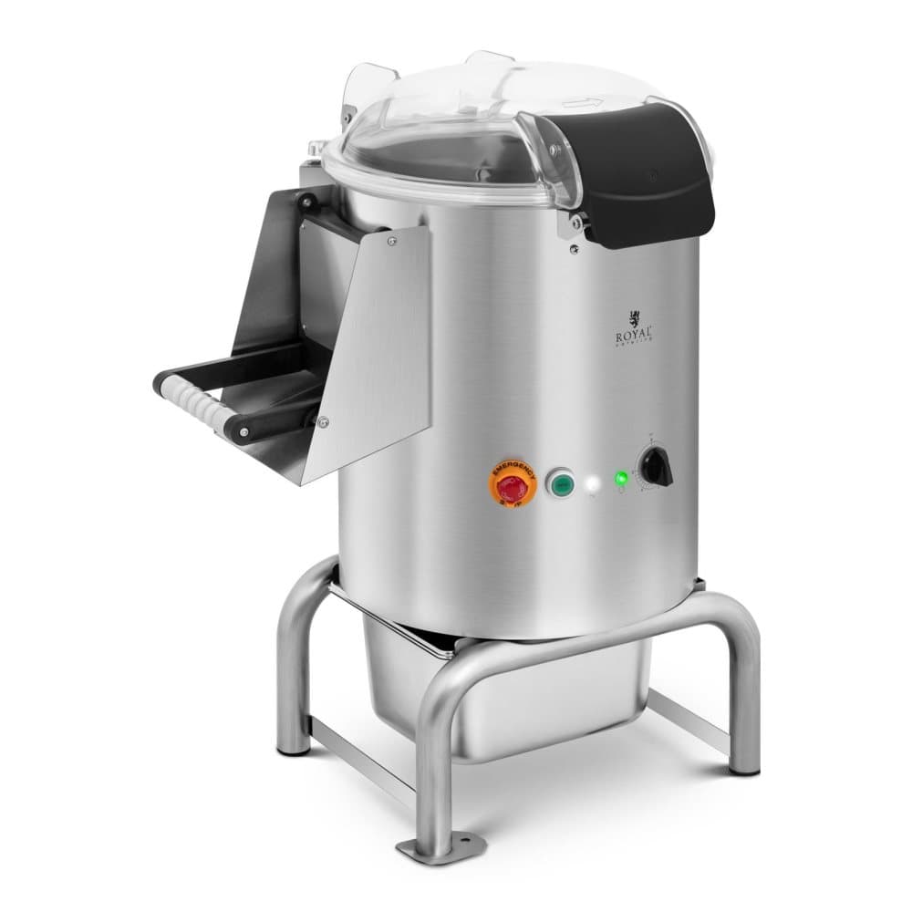 Royal Catering Elektrisk potatisskalare - 5 kg - Timer - Upp till 100 kg/h