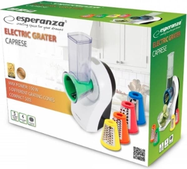 Esperanza EKM026 elektrisk rivjärn Multicolor Plast