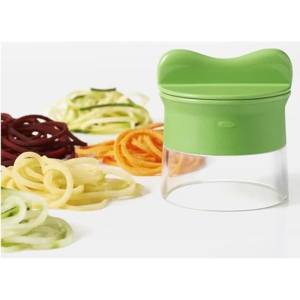 OXO Good Grips Spiralizer Grönsaksskärare Spaghetti grön och vit