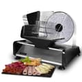 Miniatyrbild 1 av 5: Cecotec Meat slicer, 180 W, with 2 interchangeable discs and RockStone coating.