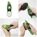 Miniatyrbild 3 av 3: 3-i-1 Avocado Slicer Köksredskap Frukt Grön Kök Slicer Slicer Avocado Peeler Skinner Multi Tool