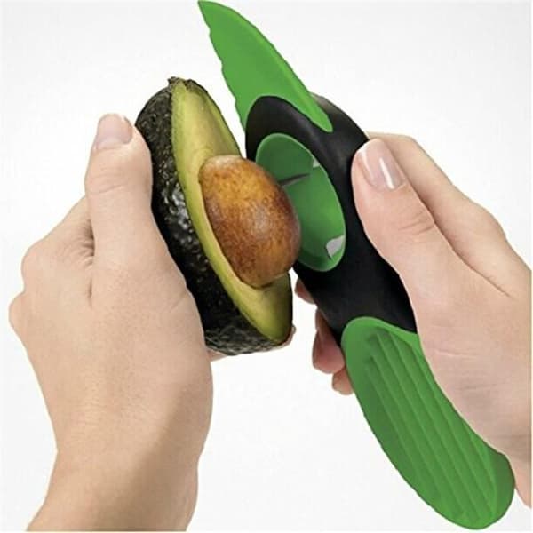 3-i-1 Avocado Slicer Köksredskap Frukt Grön Kök Slicer Slicer Avocado Peeler Skinner Multi Tool