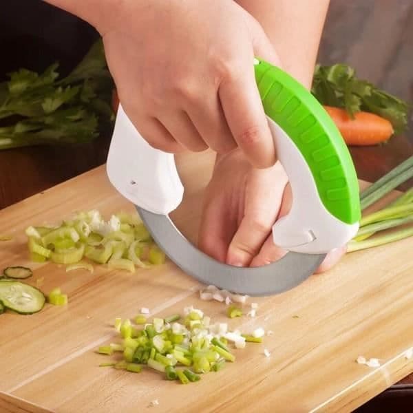 Rund kniv för att skära grönsaker
