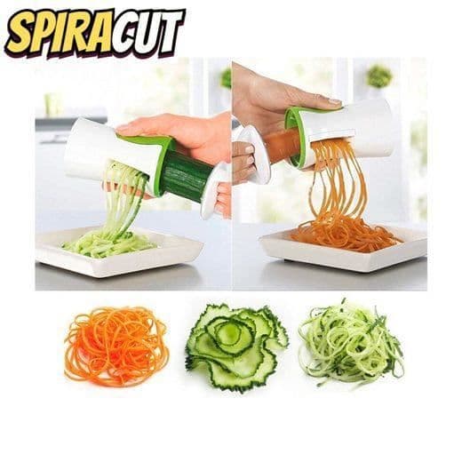 MAVURA - Living SPIRACUT - Julienne Spiral Cutter - Grönsaksskärare Spaghetti Julienne Skalare