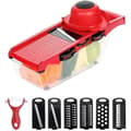 Miniatyrbild 1 av 4: MAVURA multihackar set MAVURALiving mandolin grönsaksskärare grönsaksskärare multi-cutter grönsaksskärare skalare grönsaksskalare