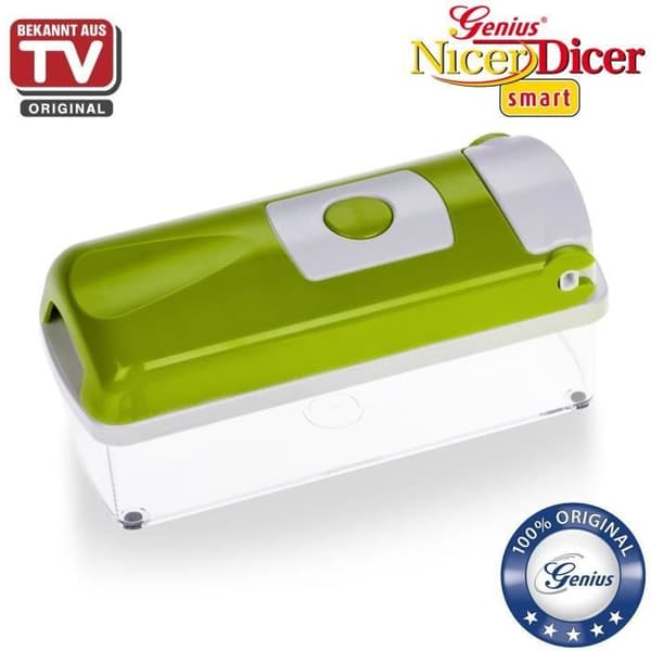 Geni Nicer Dicer Smart | 7 stycken | av frukt och grönsaker | känd i TV | nio