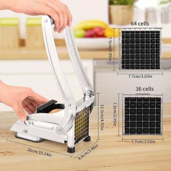 IBILI pommes frites - Rostfritt stål - Med 2 galler